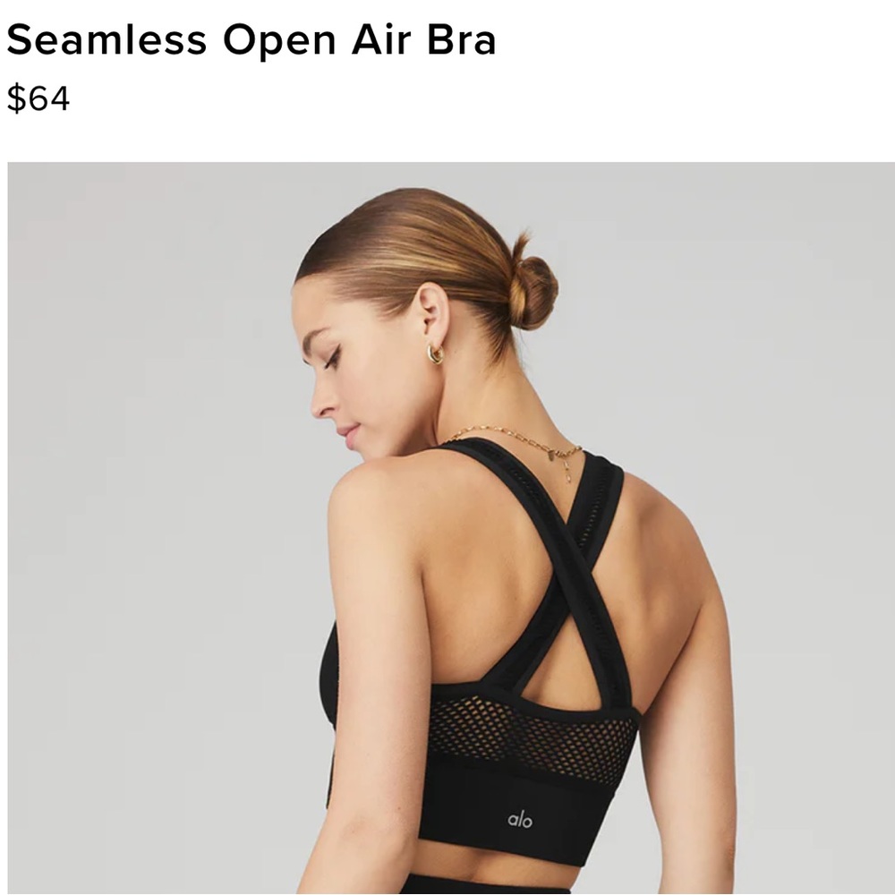 Seamless Open Air Bra
